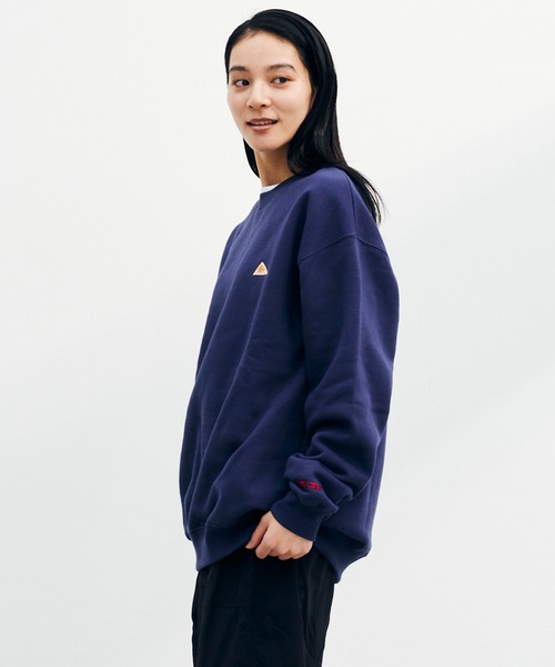 KELTY(ケルティ)の「KELTY/ケルティ ミニロゴクルーネックスウェット(スウェット・メンズ・ブラック/ホワイト/ネイビー/ヘザーグレー・XL/L/M)」の9枚目の写真