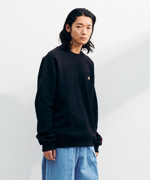 KELTY(ケルティ)の「KELTY/ケルティ ミニロゴクルーネックスウェット(スウェット・メンズ・ブラック/ホワイト/ネイビー/ヘザーグレー・XL/L/M)」の6枚目の写真