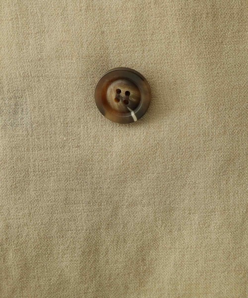 THE SHOP TK (ザ ショップ ティーケー )の「半袖シアージャケット【洗える】(テーラードジャケット・レディース・ダークブラウン/ベージュ/アイボリー・99)」の15枚目の写真