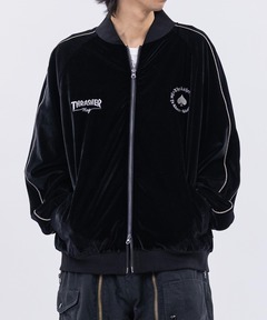 adidas W ADIBREAK VELOUR TT 黒 L レディース 【adidas】 アディダス W ADIBREAK VELOUR TT アウター