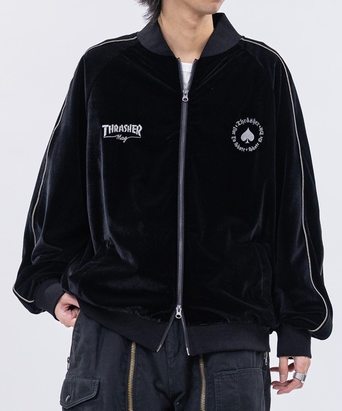 シュプリーム × スラッシャー 刺繍ロゴ スカジャン ブルゾン シュプリーム × スラッシャー 刺繍ロゴ スカジャン ブルゾン 2025年