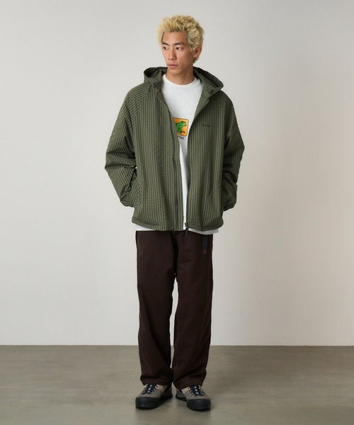 NORTHSIDE PLAID HOODED JACKET｜ノースサイド プラッド フーディ