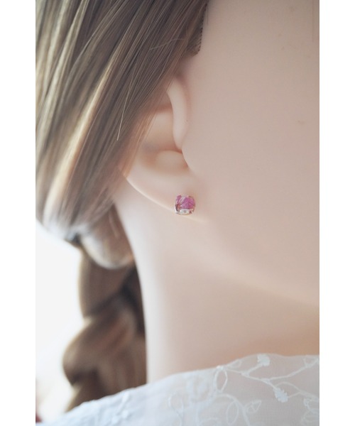 tone(トーン)の「【ime】スターチス小粒ピアス(MA)(ピアス(両耳用)・レディース・ブルー/ホワイト/ピンク系・FREE)」の14枚目の写真