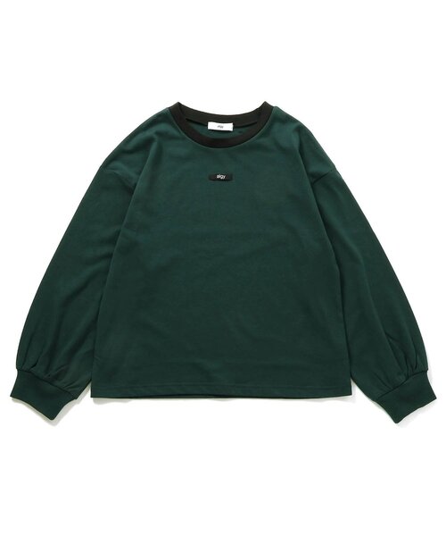 《アリです》❤️新品・タグ付き❤️『モードカヨ 』ロングカットソー セール】ネームタグロンT（Tシャツ/カットソー）｜algy（アルジー）の