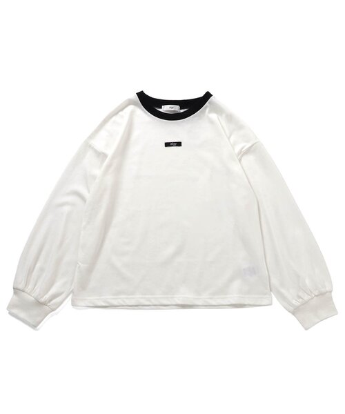 algy（アルジー）の「ネームタグロンT（Tシャツ/カットソー・キッズ・グリーン/ブラック/オフホワイト・SMALL/X-SMALL/XX-SMALL/MEDIUM）」の13枚目の写真