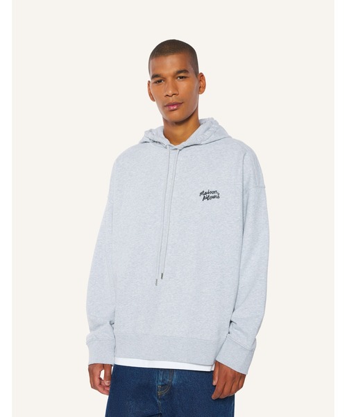 Maison Kitsune（メゾンキツネ）の「MAISON KITSUNE HANDWRITING OVERSIZE HOODIE（パーカー・メンズ・ブラック/ライトグレー・XL/L/M/S/XS）」の14枚目の写真