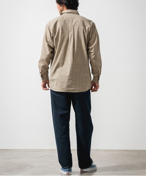 OFFSHORE（オフショア）の「CLASSIC CHECK SHIRT/クラシック チェックシャツ（シャツ/ブラウス・メンズ・ブルーグリーン/ブラウン・S/M/L/XL）」の4枚目の写真