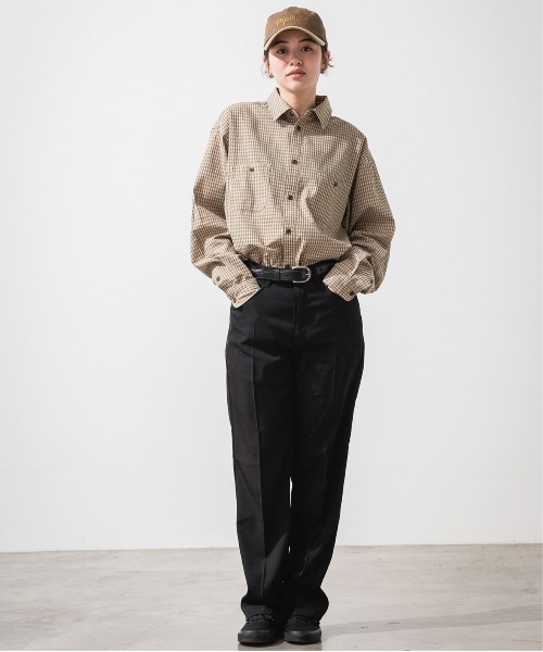OFFSHORE（オフショア）の「CLASSIC CHECK SHIRT/クラシック チェックシャツ（シャツ/ブラウス・メンズ・ブルーグリーン/ブラウン・S/M/L/XL）」の12枚目の写真