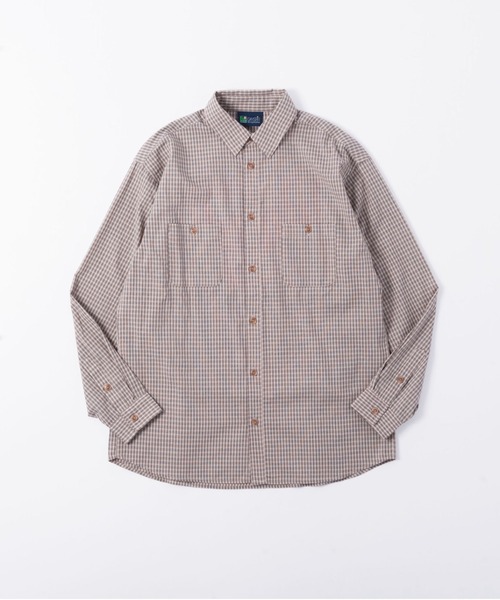 OFFSHORE（オフショア）の「CLASSIC CHECK SHIRT/クラシック チェックシャツ（シャツ/ブラウス・メンズ・ブルーグリーン/ブラウン・S/M/L/XL）」の14枚目の写真