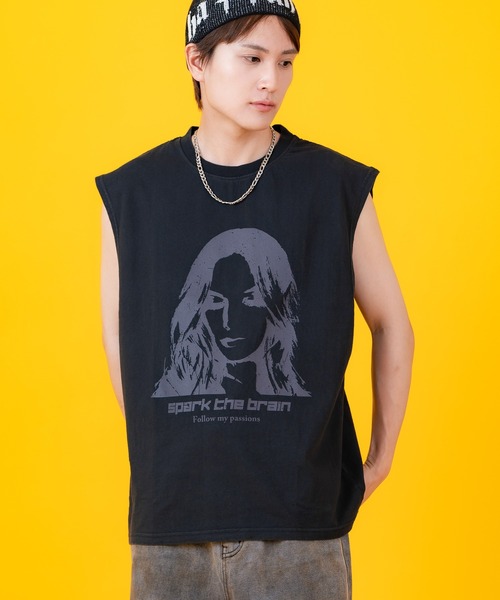 improves（インプローブス）の「アソート ノースリーブTシャツ（タンクトップ・メンズ・グレー系2/ブラック系2/グレー系7/グレー系/ブラック系4/ブラック系9/ブラック系8/ブラック系7/ブラック系5/グレー系9/ブラック系/グレー系8/グレー系6/グレー系1/ブラック系3/ブラック系1/グレー系5/グレー系4/グレー系3・LARGE/MEDIUM/X-LARGE/SMALL）」の6枚目の写真