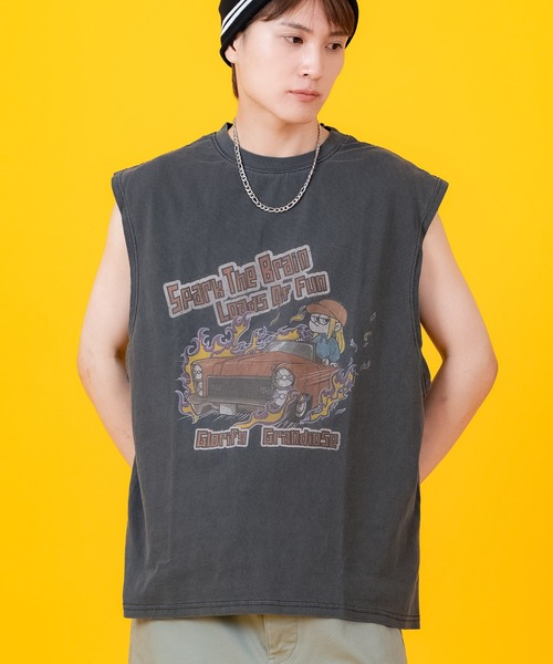 improves（インプローブス）の「アソート ノースリーブTシャツ（タンクトップ・メンズ・グレー系2/ブラック系2/グレー系7/グレー系/ブラック系4/ブラック系9/ブラック系8/ブラック系7/ブラック系5/グレー系9/ブラック系/グレー系8/グレー系6/グレー系1/ブラック系3/ブラック系1/グレー系5/グレー系4/グレー系3・LARGE/MEDIUM/X-LARGE/SMALL）」の10枚目の写真