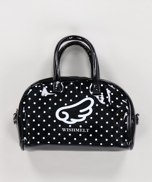 SPINNS（スピンズ）の「【2WAY】エナメルプリントボストンバッグ/平成女児（ボストンバッグ・レディース・その他/サックスブルー系/ブラック系その他・ONESIZE）」の12枚目の写真