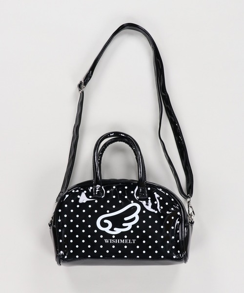 SPINNS（スピンズ）の「【2WAY】エナメルプリントボストンバッグ/平成女児（ボストンバッグ・レディース・その他/サックスブルー系/ブラック系その他・ONESIZE）」の14枚目の写真