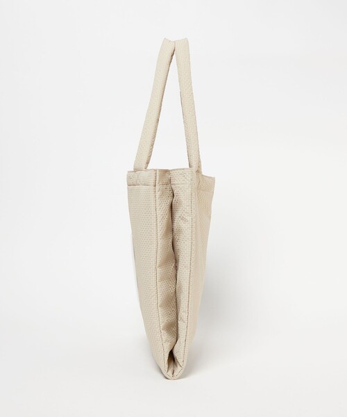 CITEN＞バデッドクリアロゴトートチェック（トートバッグ