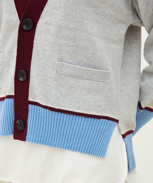 NZ LAMBS Vネックカーディガン（カーディガン/ボレロ）｜MACPHEE