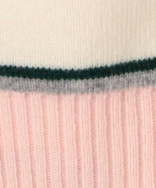 MACPHEE（マカフィー）の「NZ LAMBS Vネックカーディガン（カーディガン/ボレロ・レディース・ライトベージュ/ライトイエロー/ネイビー/ホワイト系その他/ブラック/グレー系その他・S）」の8枚目の写真