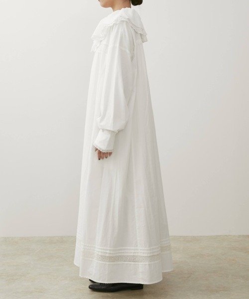 Kanoco×Libra Cue アンティークレースコットンワンピース（ワンピース