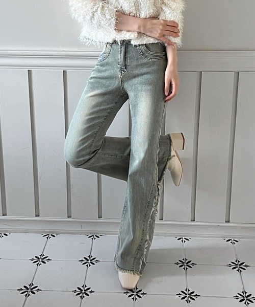 セール】【着用動画あり・2サイズ展開】ヴィンテージブーツカット