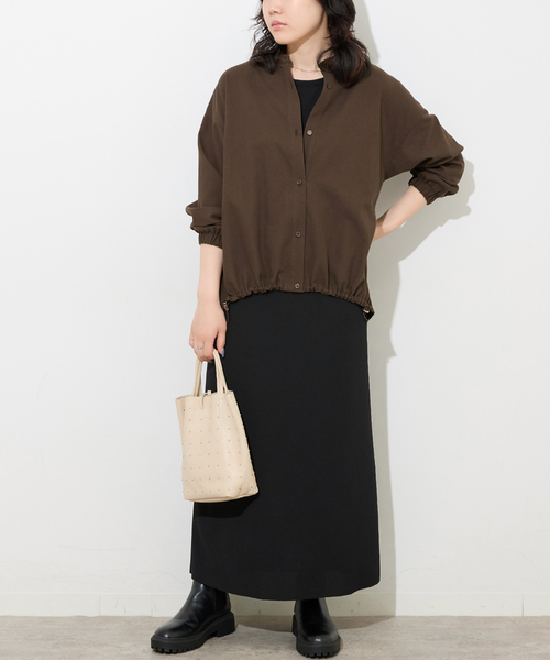 JOURNAL STANDARD relume(ジャーナルスタンダード レリューム)の「《追加 / 新色》カルゼドロストシャツ(シャツ/ブラウス・レディース・ネイビー/ブラウン/グレー・FREE)」の21枚目の写真