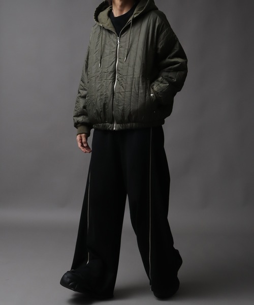 2WAY リバーシブルショート丈フードブルゾン（その他アウター）｜Art