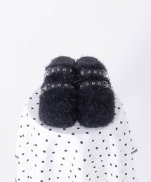 FickleBebe（フィクルベベ）の「Ｗベルトファーサボサンダル（サンダル）」