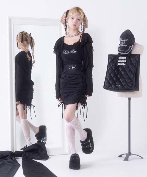 Wベルトファーサボサンダル（サンダル）｜FickleBebe（フィクルベベ