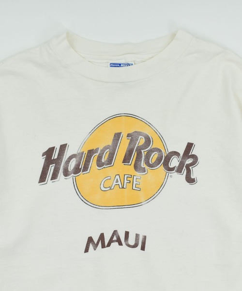 LABORATORY R(ラボラトリーアール)の「【USED】90’s HARD ROCK CAFE 企業ロゴ Tシャツ(Tシャツ/カットソー・メンズ・ホワイト・LARGE)」の2枚目の写真