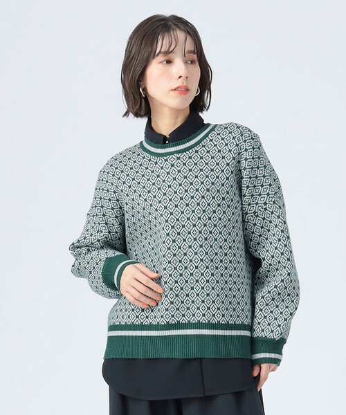 チロリアン ニット カーディガン（カーディガン/ボレロ）｜BEAMS HEART