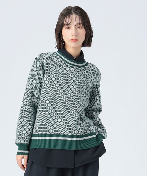 セール】チロリアン ニット カーディガン（カーディガン/ボレロ