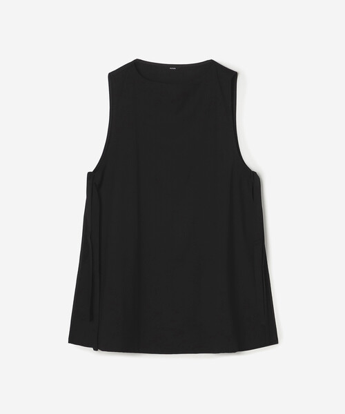 Bshop（ビショップ）の「eunoia | サイドオープン ロングベスト WOMEN（ベスト・レディース・ブラック・ONE）」の2枚目の写真