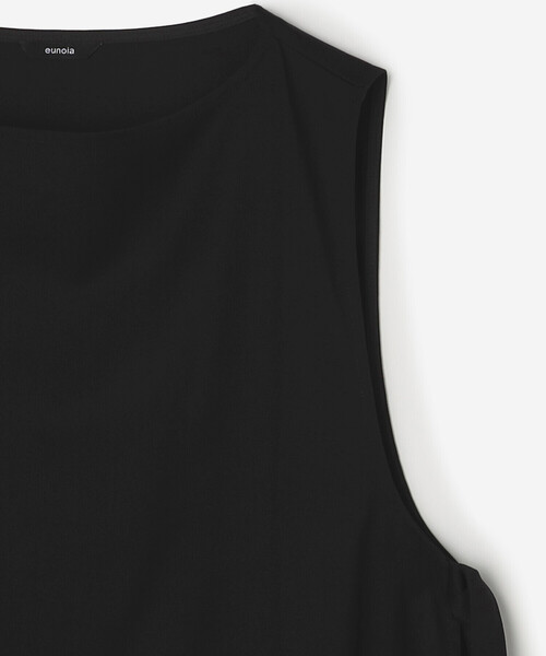 Bshop（ビショップ）の「eunoia | サイドオープン ロングベスト WOMEN（ベスト・レディース・ブラック・ONE）」の5枚目の写真