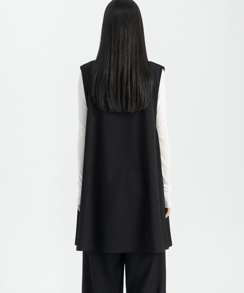 eunoia | サイドオープン ロングベスト WOMEN（ベスト）｜Bshop