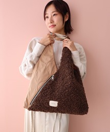 COLDE | ボア×キルティングナイロントートバッグ(トートバッグ)