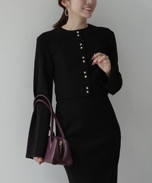 anuansブラックM anuans（アニュアンス） tシャツ シアーウールタートルネックカット