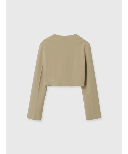 anuans（アニュアンス）の「カットジョーゼットショートカーディガン（カーディガン/ボレロ・レディース・ブラック/ベージュ/ブラウン/ホワイト系その他・SMALL/MEDIUM）」の11枚目の写真