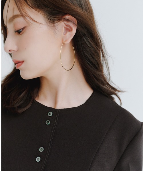 セール】カットジョーゼットショートカーディガン（カーディガン