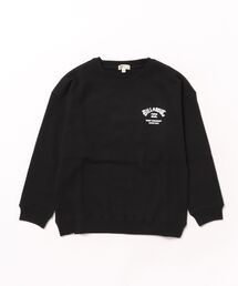 BILLABONG | BILLABONG キッズ SQUARE LOGO BOY FIT  トレーナー 【2025年秋冬モデル】/ビラボンキッズバックロゴボックスプリントプルオーバースウェットトレーナー(スウェット)