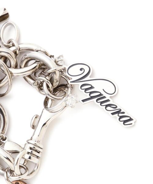 VAQUERA(バケラ)の「VAQUERA/ヴァケラ/DHEYGERE CHARM BRACELET(ブレスレット・レディース・シルバー・F)」の4枚目の写真