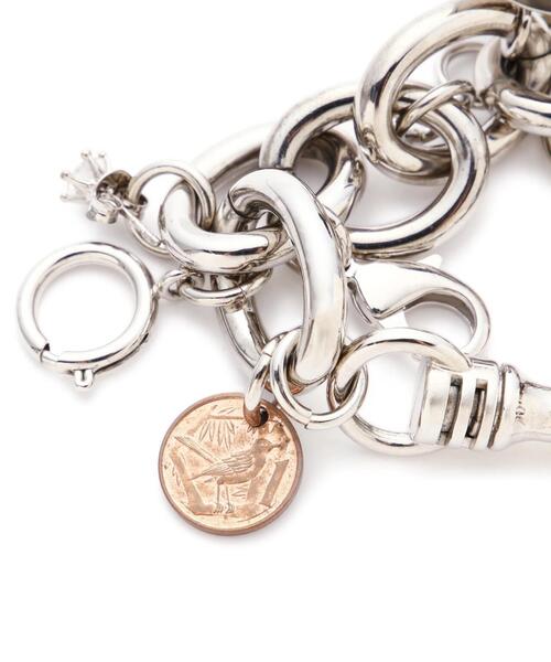 VAQUERA(バケラ)の「VAQUERA/ヴァケラ/DHEYGERE CHARM BRACELET(ブレスレット・レディース・シルバー・F)」の6枚目の写真