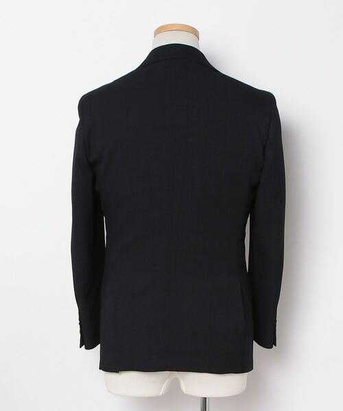 Perfect Suit FActory（パーフェクトスーツファクトリー）の「《WOOLY WASH SUIT》WEB限定スーツ【洗える/ウールライク】スリーピース　千鳥×ウィンドペン　ネイビー（スーツセット・メンズ・ネイビー・AB6/Y5/Y6/A5/A6/AB5/A4/AB7/A7/BB5/AB4/AB8/BB7/BB6/Y4/Y7/A8/BB8/BB4）」の18枚目の写真