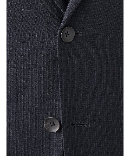 Perfect Suit FActory（パーフェクトスーツファクトリー）の「《WOOLY WASH SUIT》WEB限定スーツ【洗える/ウールライク】スリーピース　千鳥×ウィンドペン　ネイビー（スーツセット・メンズ・ネイビー・AB6/Y5/Y6/A5/A6/AB5/A4/AB7/A7/BB5/AB4/AB8/BB7/BB6/Y4/Y7/A8/BB8/BB4）」の12枚目の写真