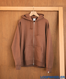 [美USED] NIKE x LOOPWHEELER フードパーカー 茶 L 美USED] NIKE x LOOPWHEELER フードパーカー 茶 L