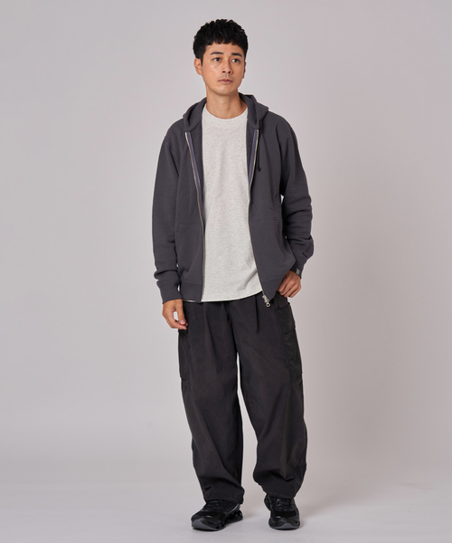 LOOPWHEELER × LOWERCASE for EDIFICE ライトツリウラケ ジップ