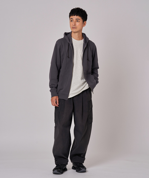 LOOPWHEELER × LOWERCASE for EDIFICE ライトツリウラケ ジップ