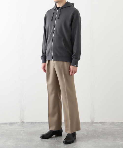 LOOPWHEELER × LOWERCASE for EDIFICE ライトツリウラケ ジップ