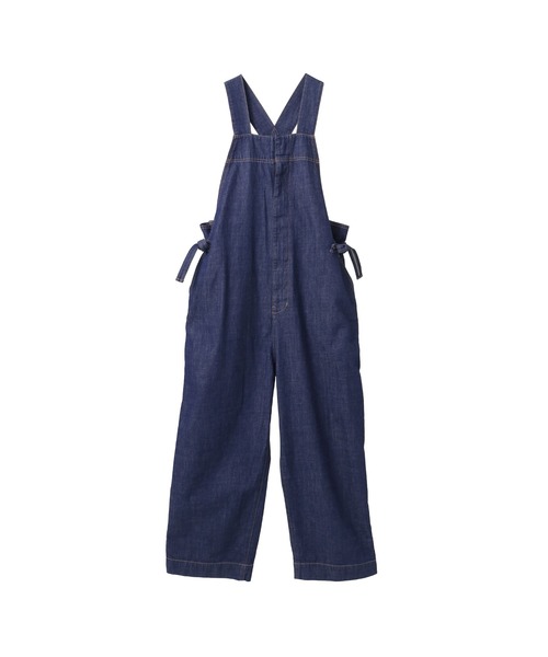 CURRENTAGE(カレンテージ)の「【CURRENTAGE/カレンテージ】Loose fitting overall(サロペット/オーバーオール・レディース・インディゴブルー/サックスブルー・1/2)」の2枚目の写真