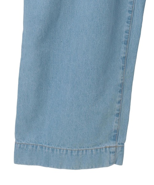 CURRENTAGE(カレンテージ)の「【CURRENTAGE/カレンテージ】Loose fitting overall(サロペット/オーバーオール・レディース・インディゴブルー/サックスブルー・1/2)」の8枚目の写真