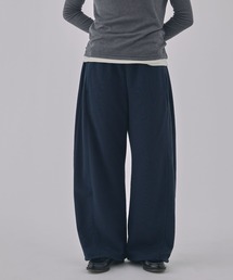 MONO-MART LADY'S（モノマートレディース）の「【Unblend】ドロスト ヘビーウェイトカーブスウェットパンツ 【セットアップ対応】（スウェットパンツ）」