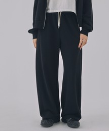 MONO-MART LADY'S（モノマートレディース）の「【Unblend】ドロスト ヘビーウェイトカーブスウェットパンツ 【セットアップ対応】（スウェットパンツ）」