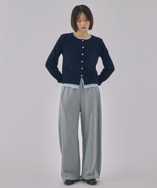 Unblend】ドロスト ヘビーウェイトカーブスウェットパンツ